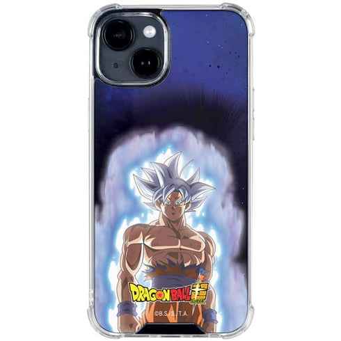 Dragon Ball Super Goku Ultra Instinct iPhone 15 Clear Case